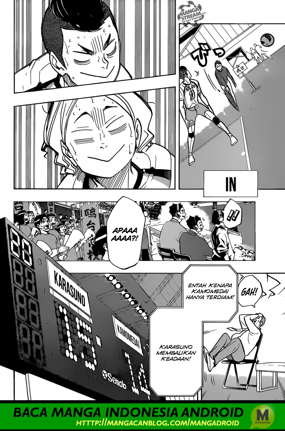 Haikyuu!! Chapter 350 Gambar 11