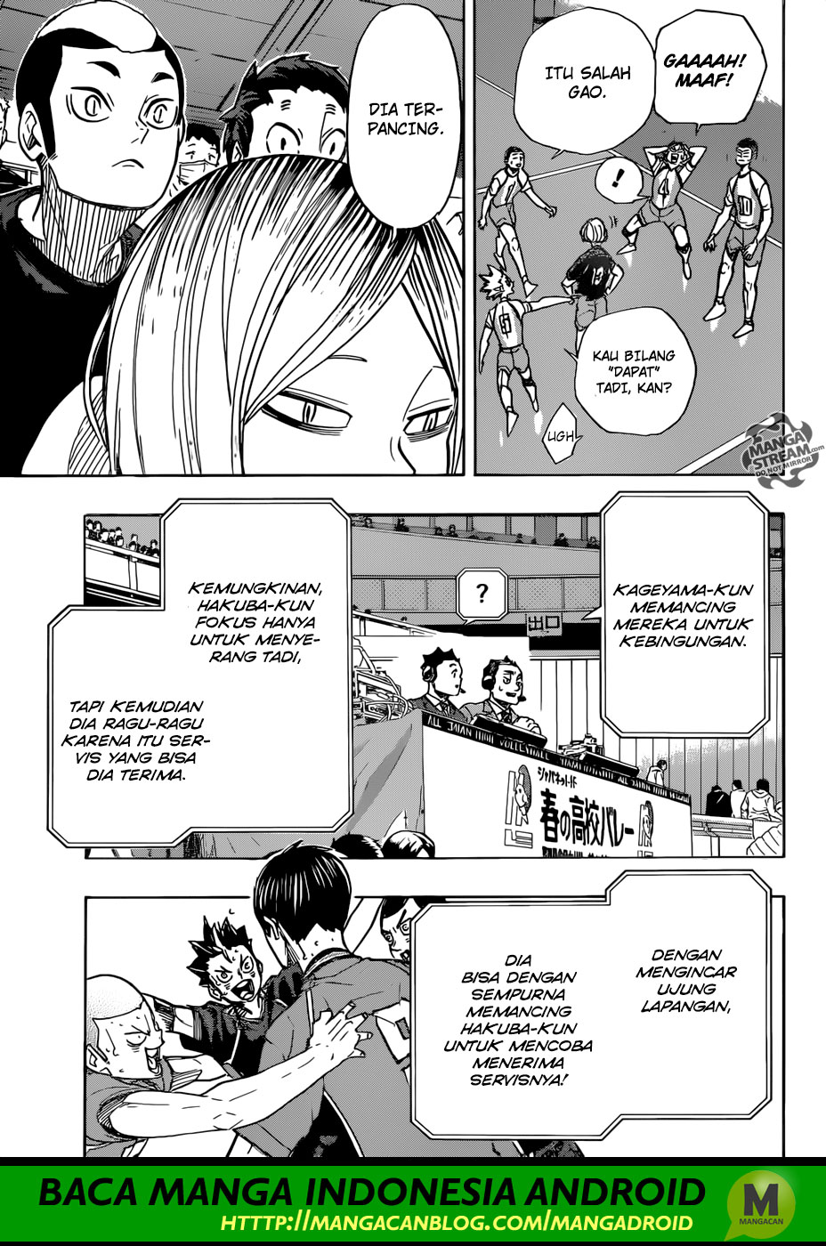 Haikyuu!! Chapter 350 Gambar 12