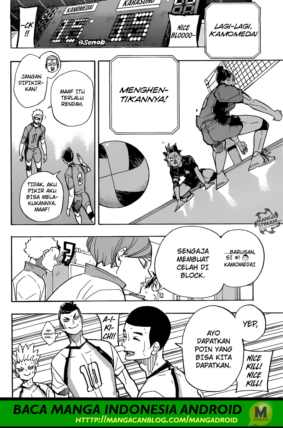 Haikyuu!! Chapter 350 Gambar 20