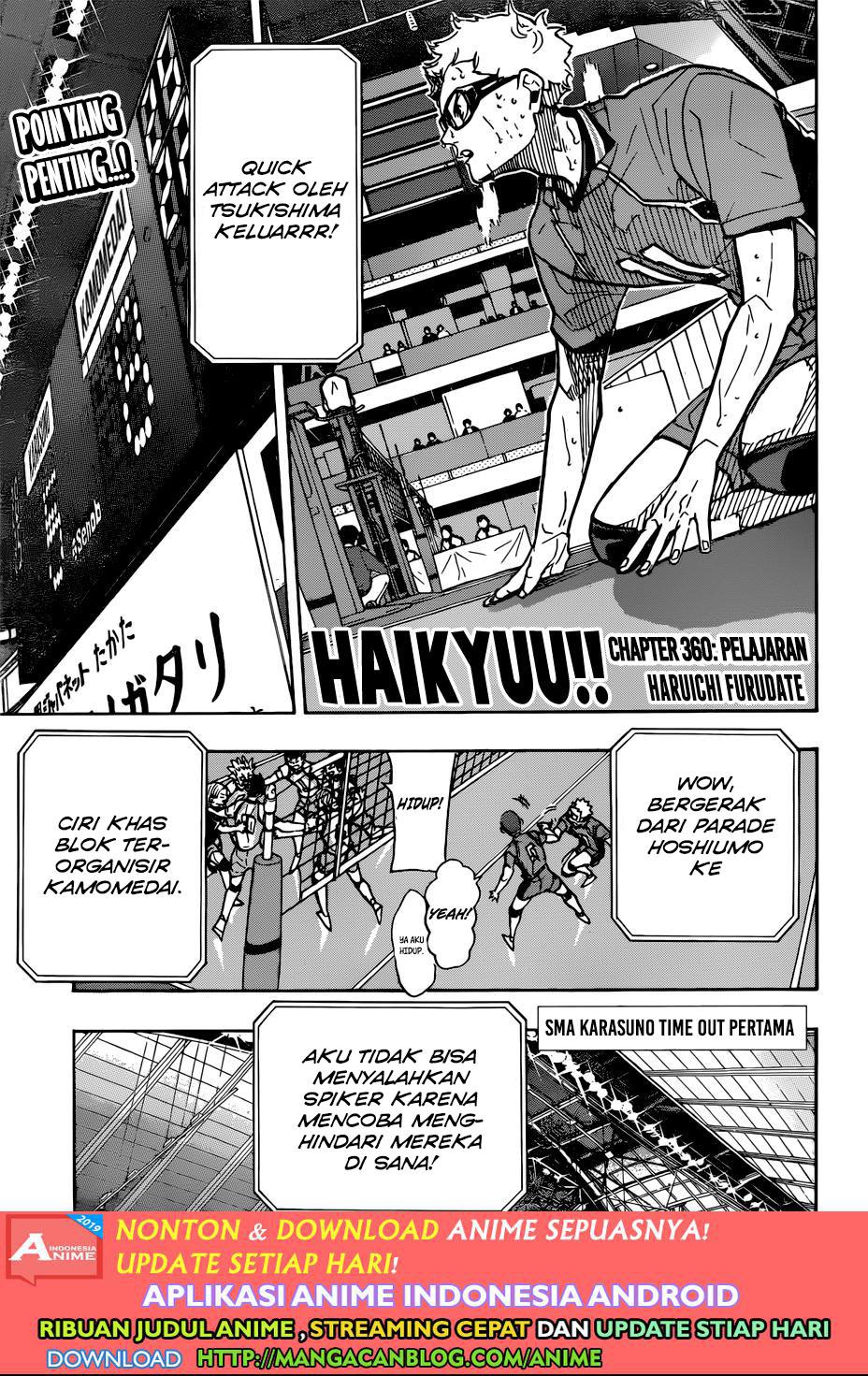 Haikyuu!! Chapter 360 Gambar 1