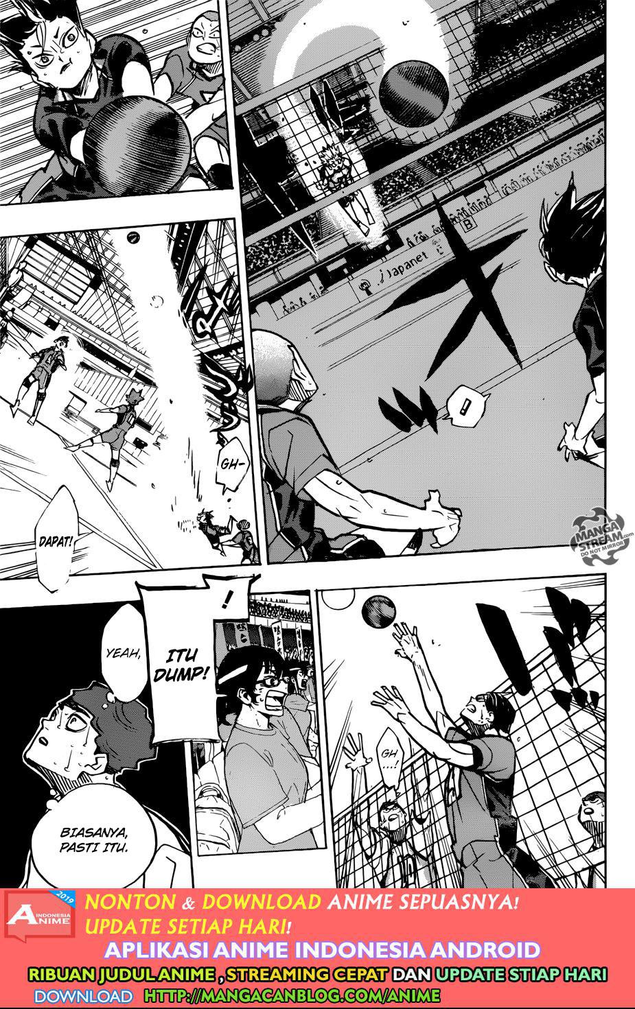 Haikyuu!! Chapter 360 Gambar 15
