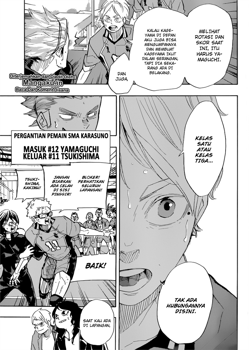 Haikyuu!! Chapter 367 Gambar 9