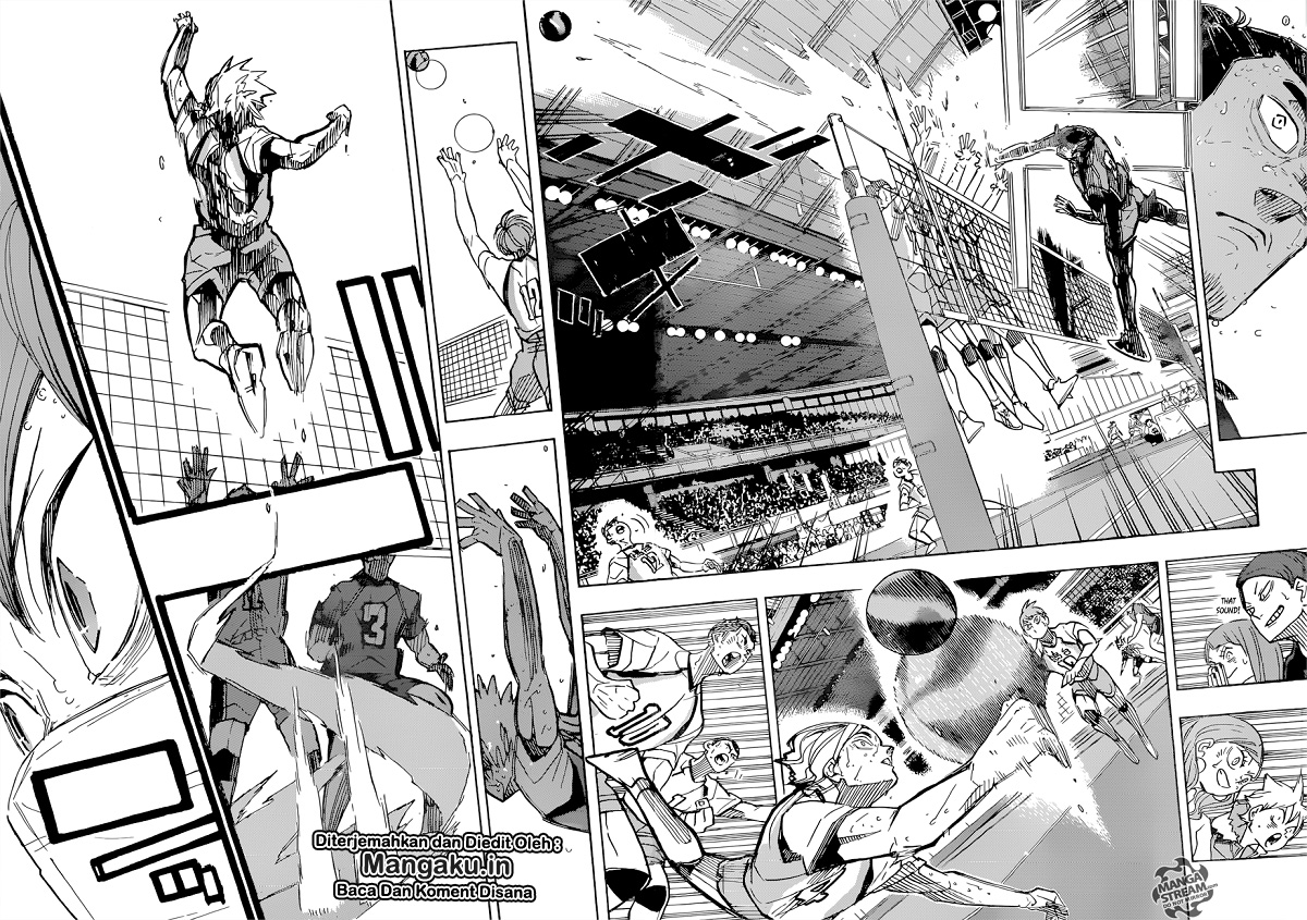 Haikyuu!! Chapter 367 Gambar 15