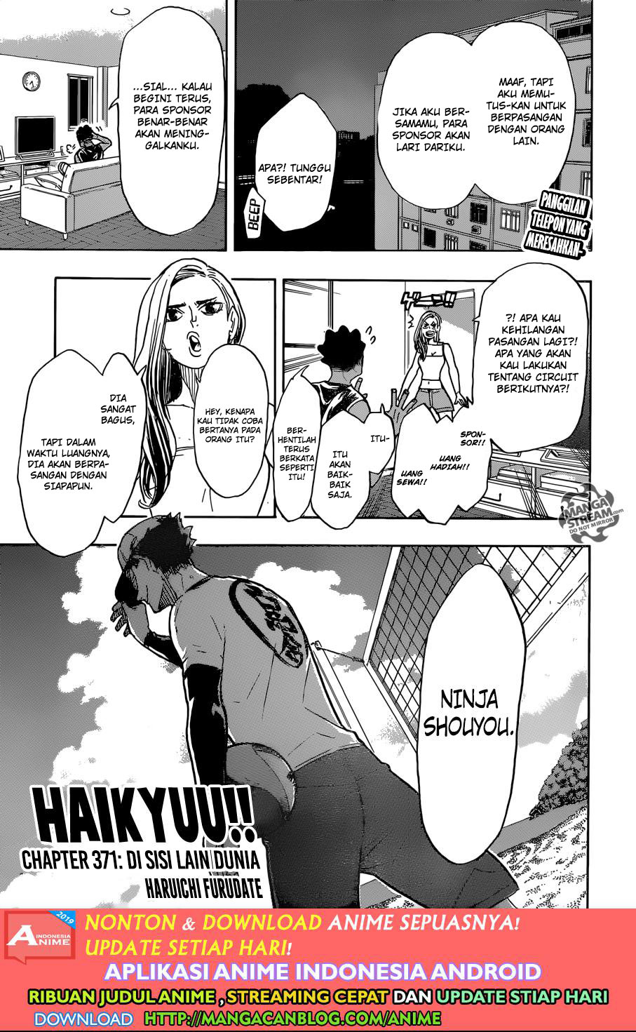 Haikyuu!! Chapter 371 Gambar 1