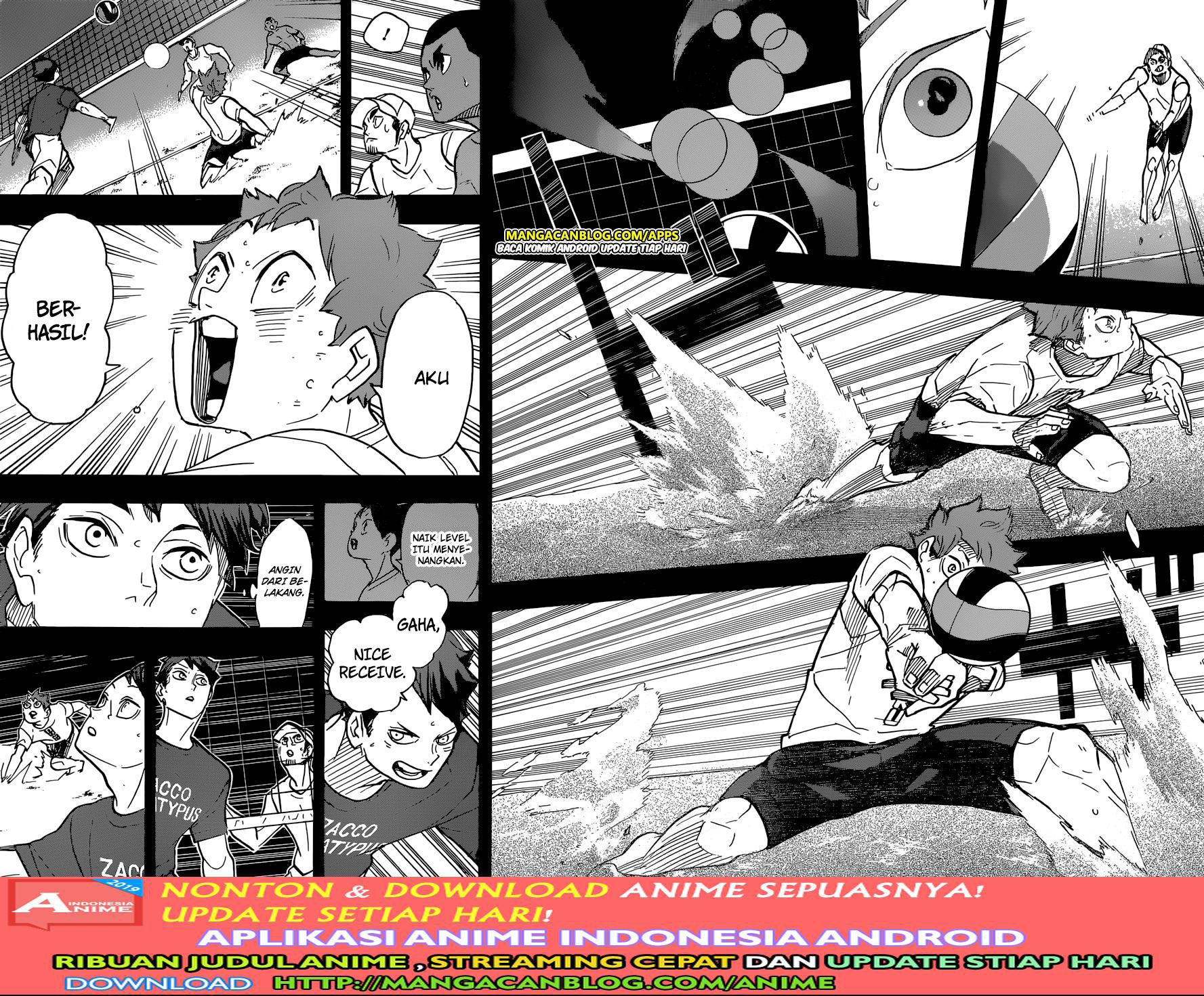 Haikyuu!! Chapter 373 Gambar 14