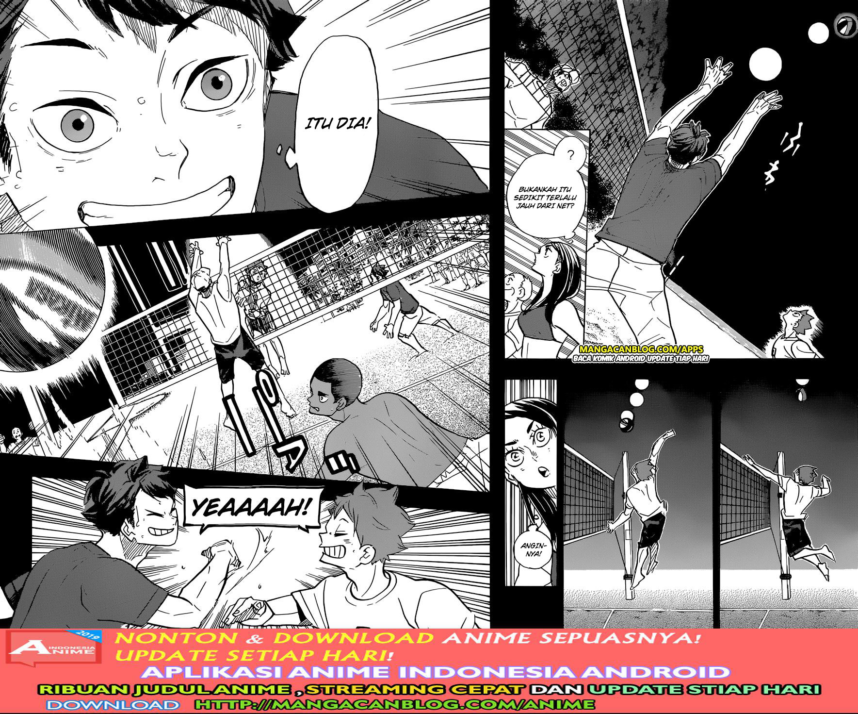 Haikyuu!! Chapter 373 Gambar 15