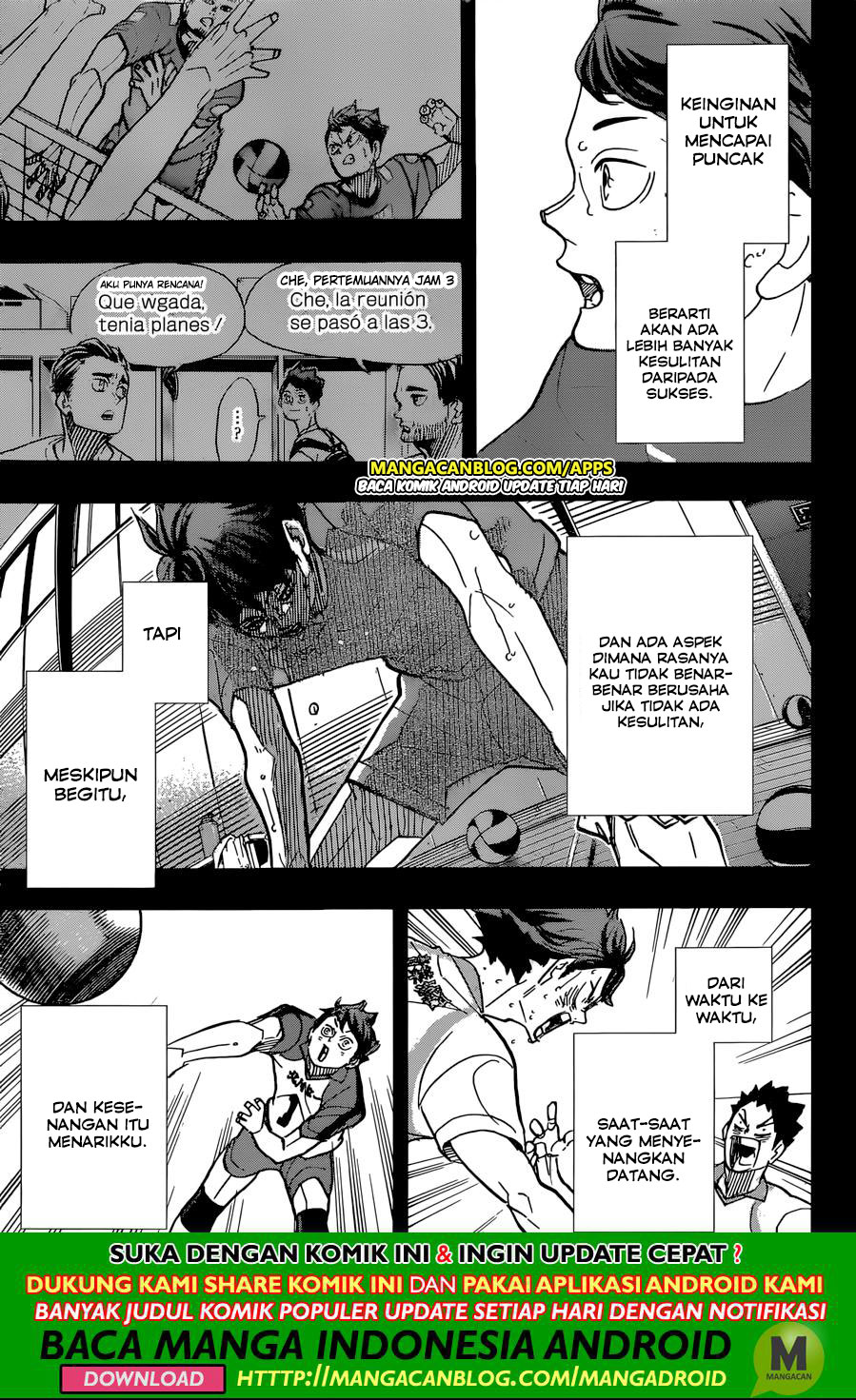 Haikyuu!! Chapter 373 Gambar 17