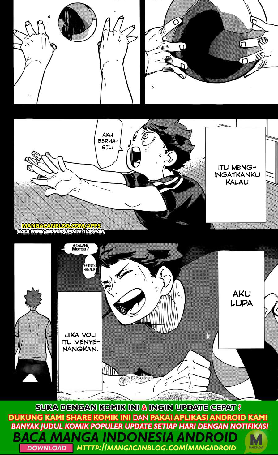 Haikyuu!! Chapter 373 Gambar 18