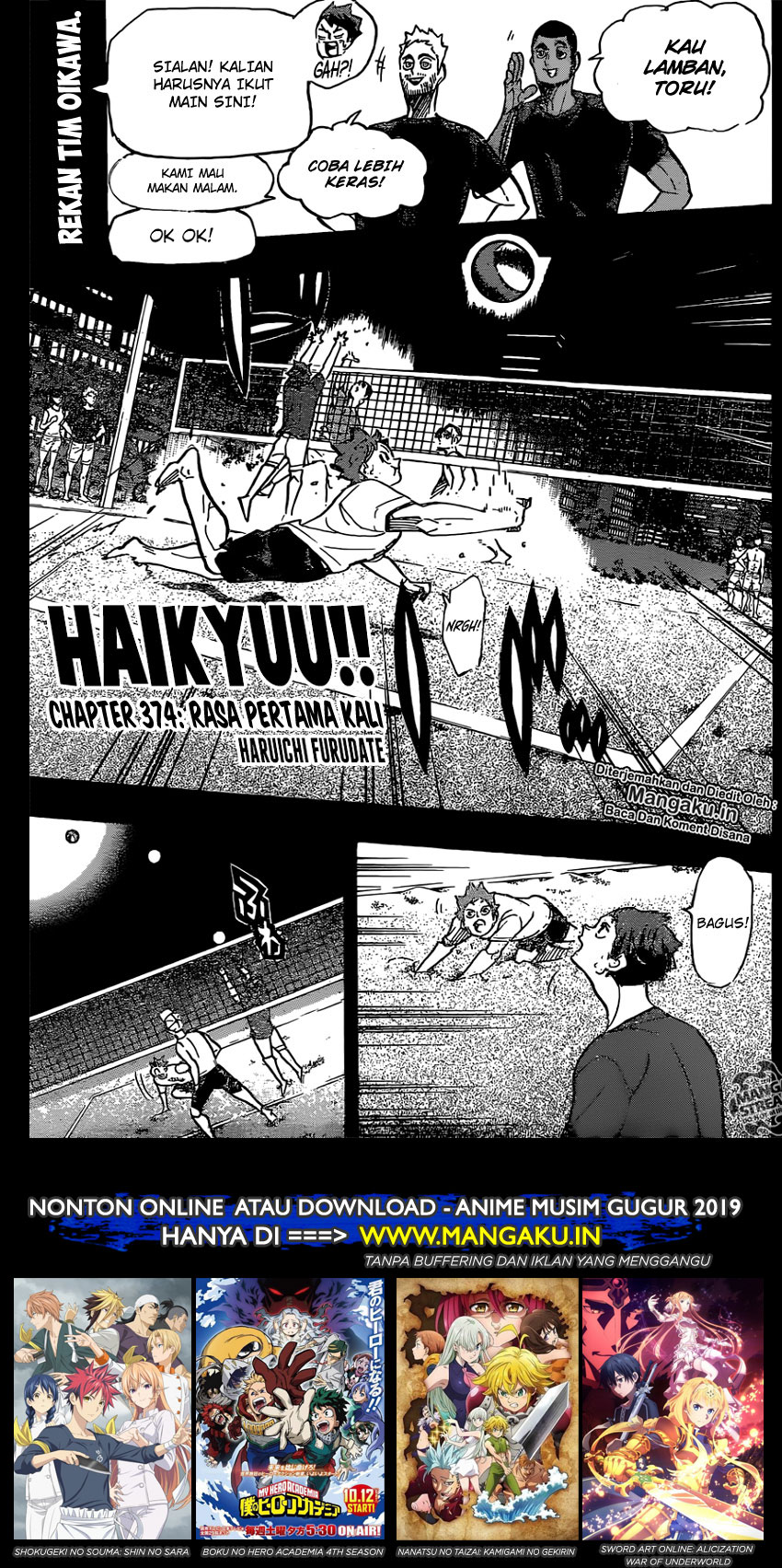 Haikyuu!! Chapter 374 Gambar 2