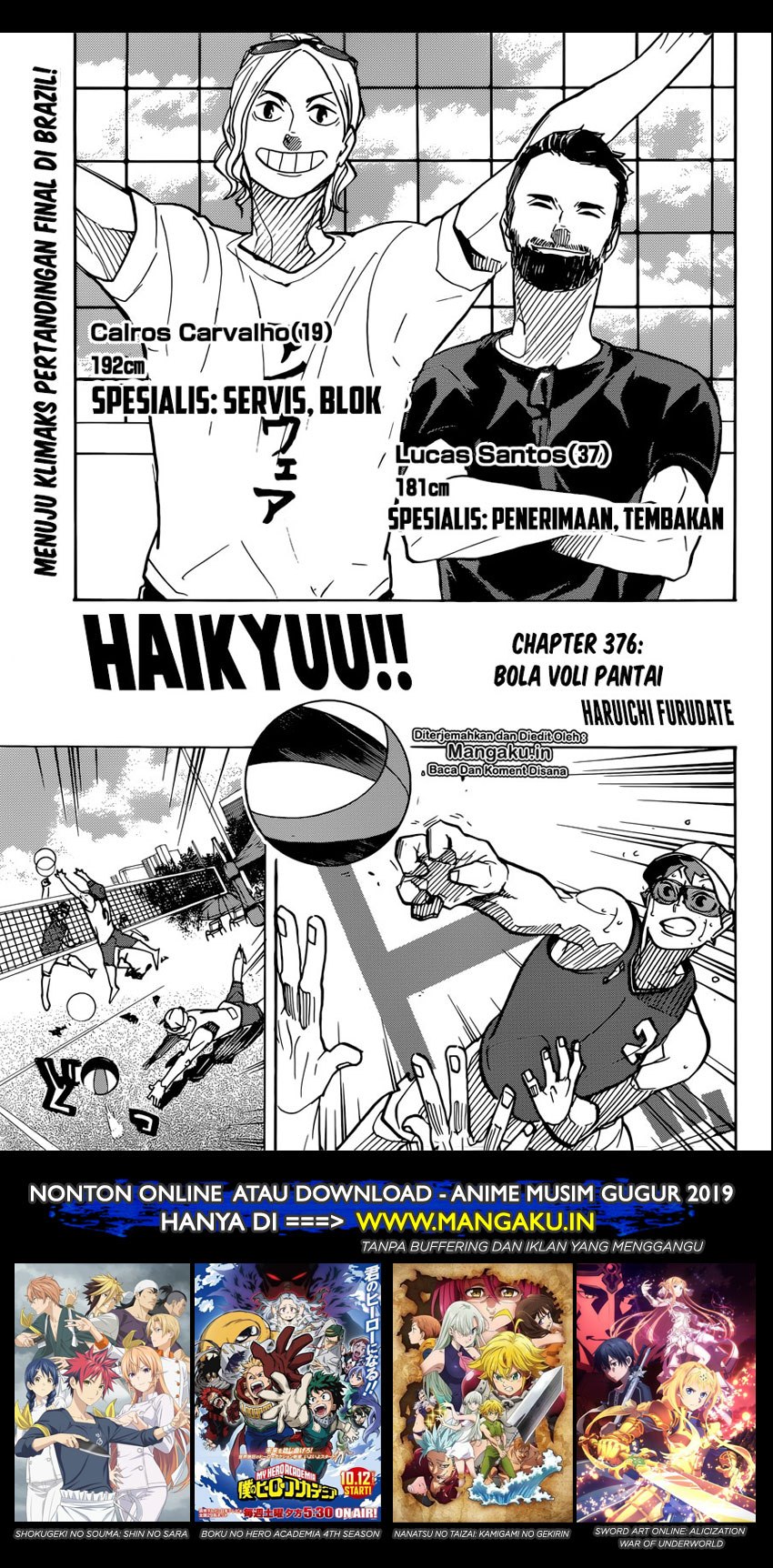 Haikyuu!! Chapter 376 Gambar 2