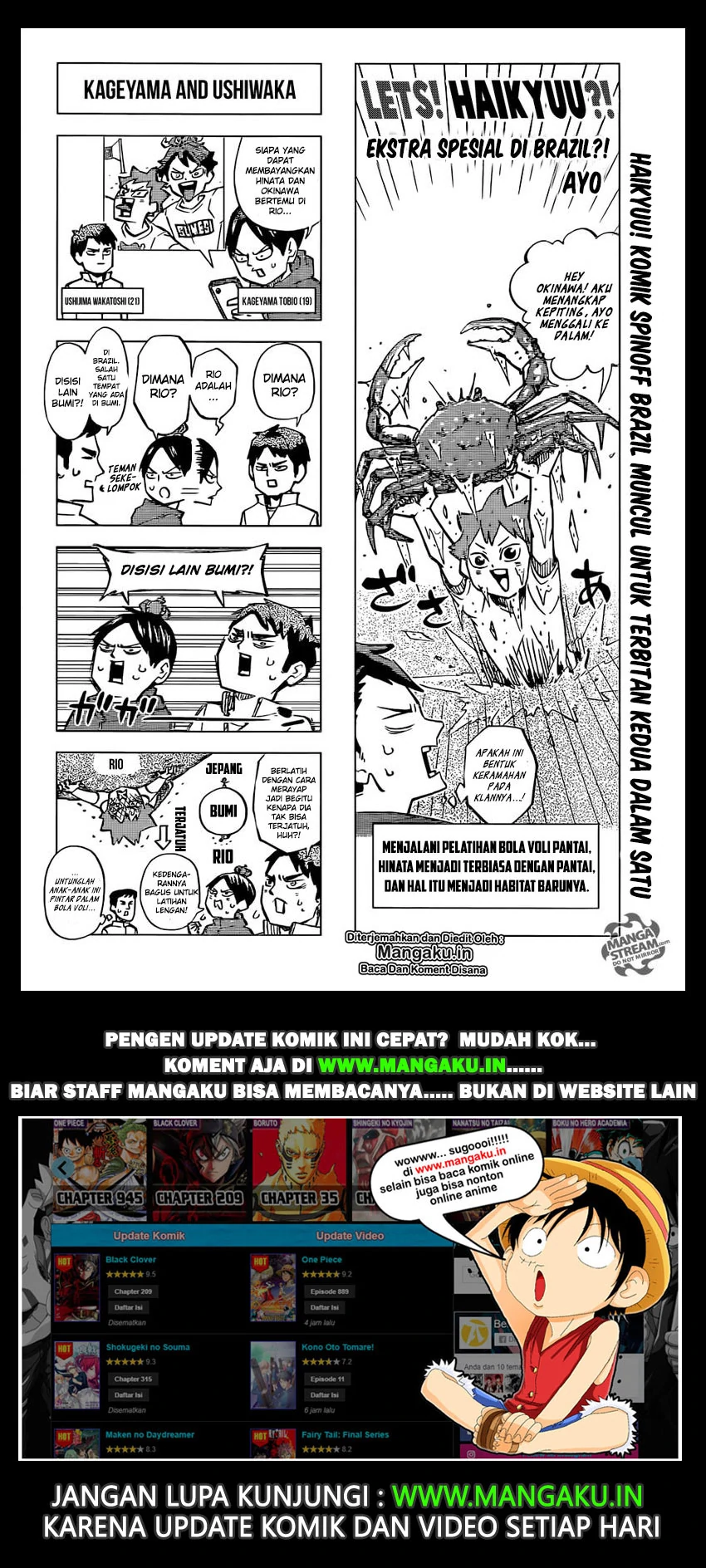 Haikyuu!! Chapter 377 Gambar 19