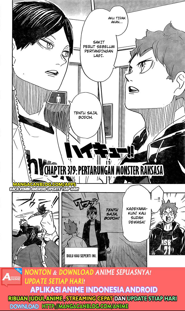 Haikyuu!! Chapter 379 Gambar 2