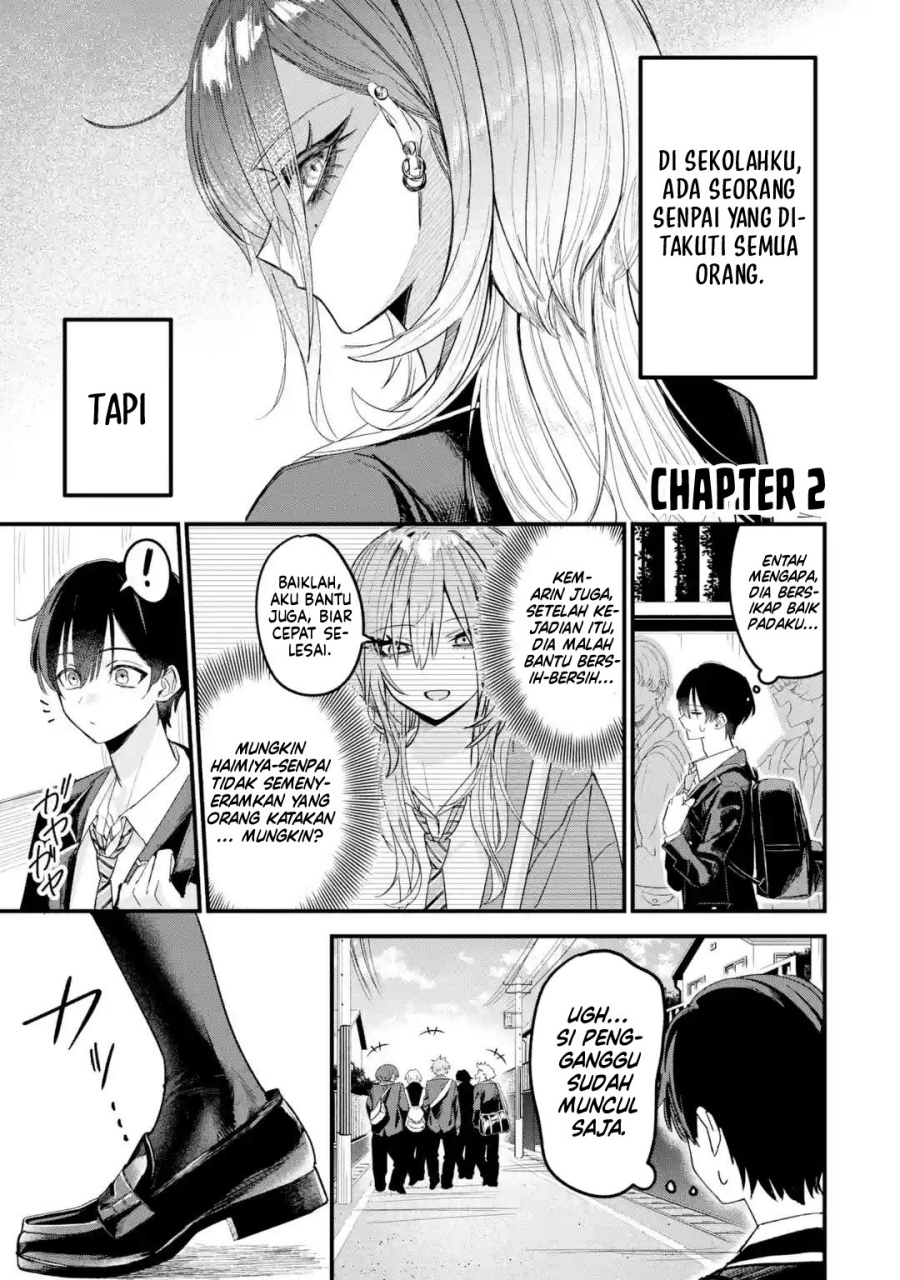Haimiya-senpai wa Kowakute Kawaii Chapter 02 Gambar 2