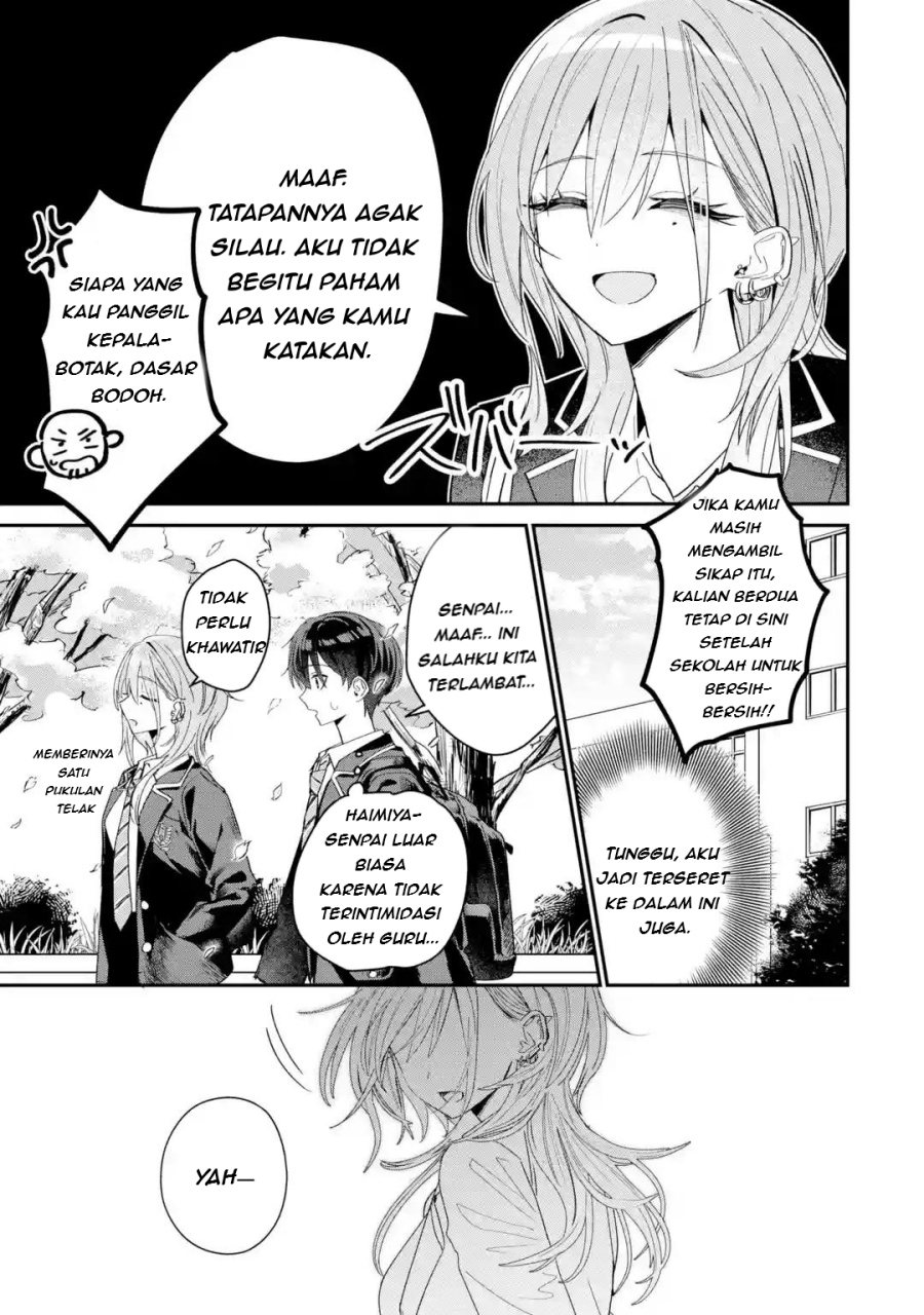 Haimiya-senpai wa Kowakute Kawaii Chapter 03 Gambar 8