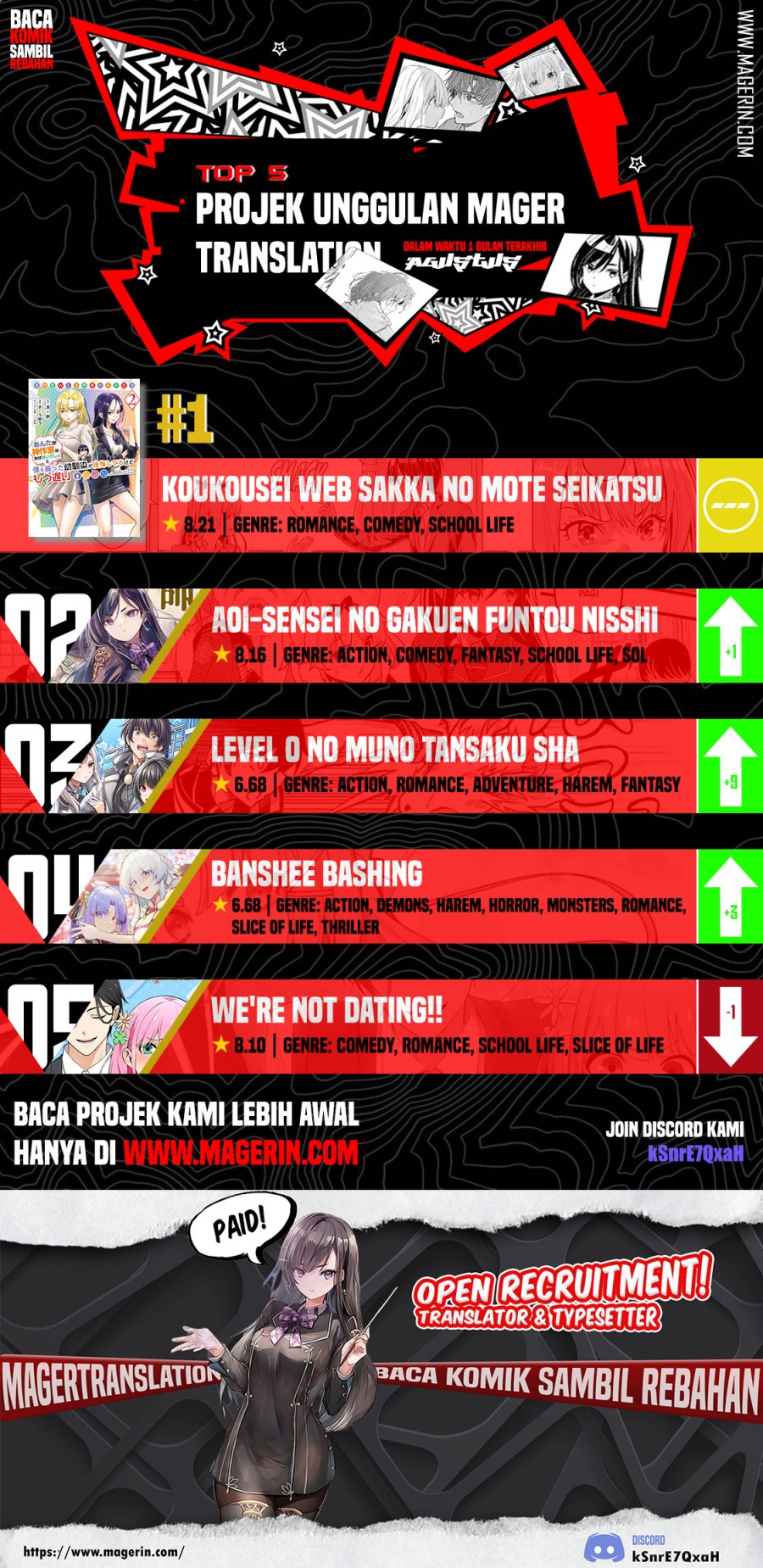 Haite Kudasai Takamine-san Chapter 46.5 Gambar 15