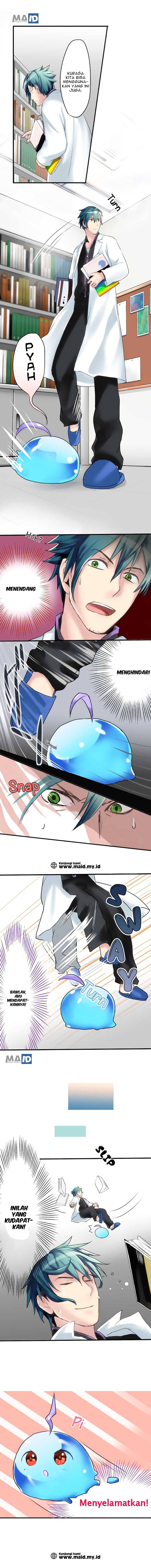 Hakase to Suraimu-chan Chapter 03 Gambar 6