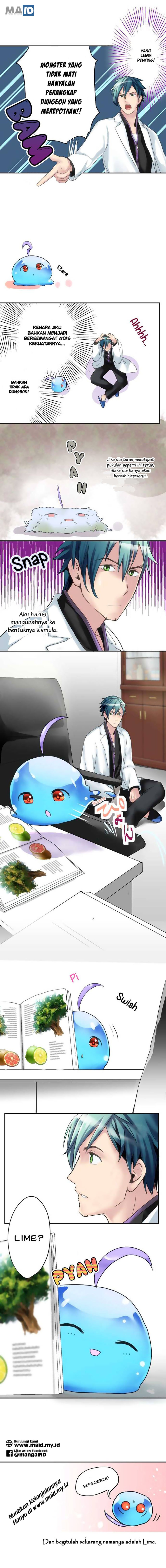 Hakase to Suraimu-chan Chapter 03 Gambar 8