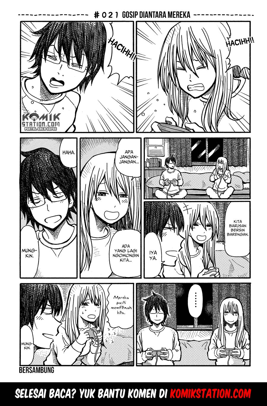 Hatarakanai Futari Chapter 21 Gambar 2