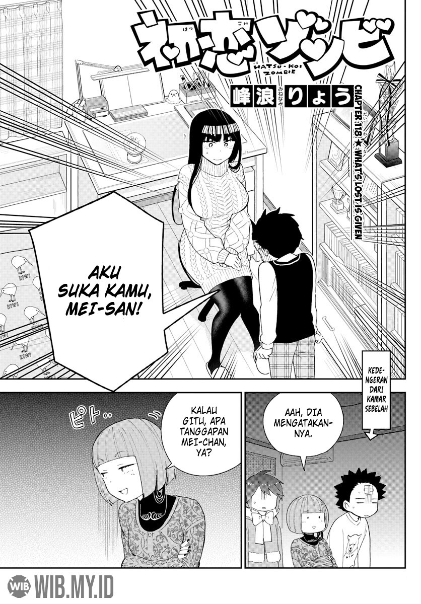 Hatsukoi Zombie Chapter 118 Gambar 2