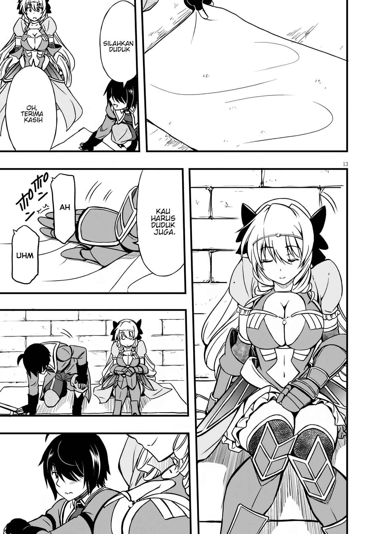 Hazure Akamadoushi ha Kenjyatime ni Musou suru (The Loser Red Mage is Unmatched in Sage Time) Chapter 05 Gambar 14