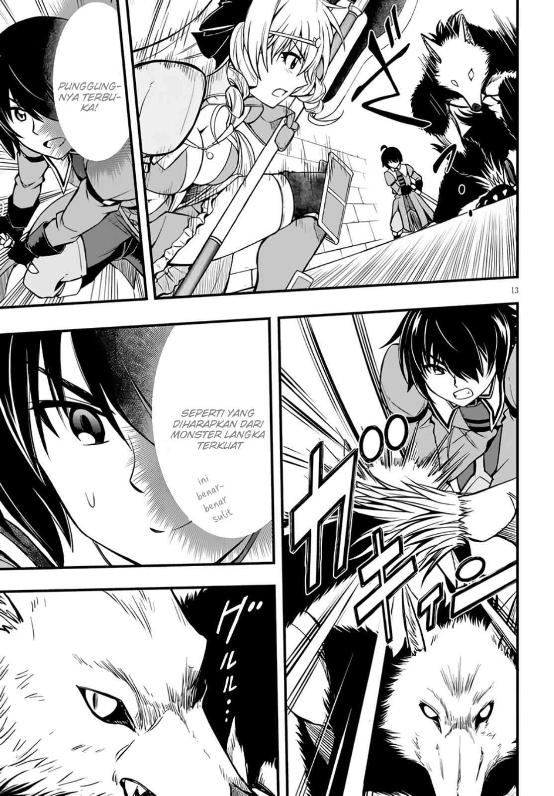 Hazure Akamadoushi ha Kenjyatime ni Musou suru (The Loser Red Mage is Unmatched in Sage Time) Chapter 07 Gambar 14
