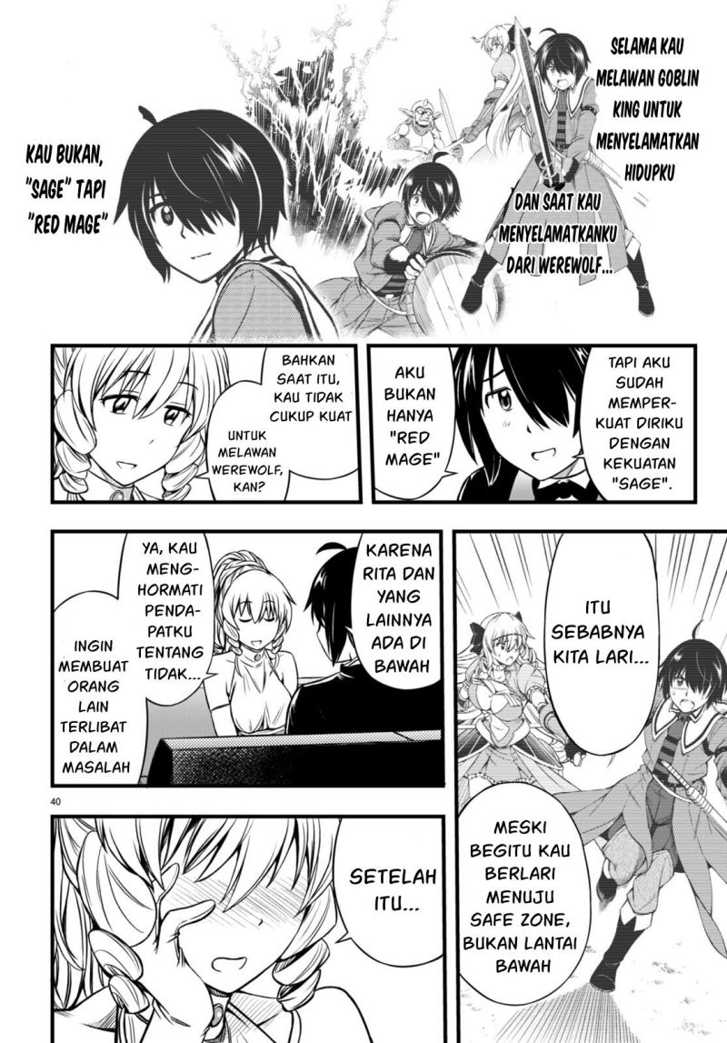Hazure Akamadoushi ha Kenjyatime ni Musou suru (The Loser Red Mage is Unmatched in Sage Time) Chapter 18 Gambar 42