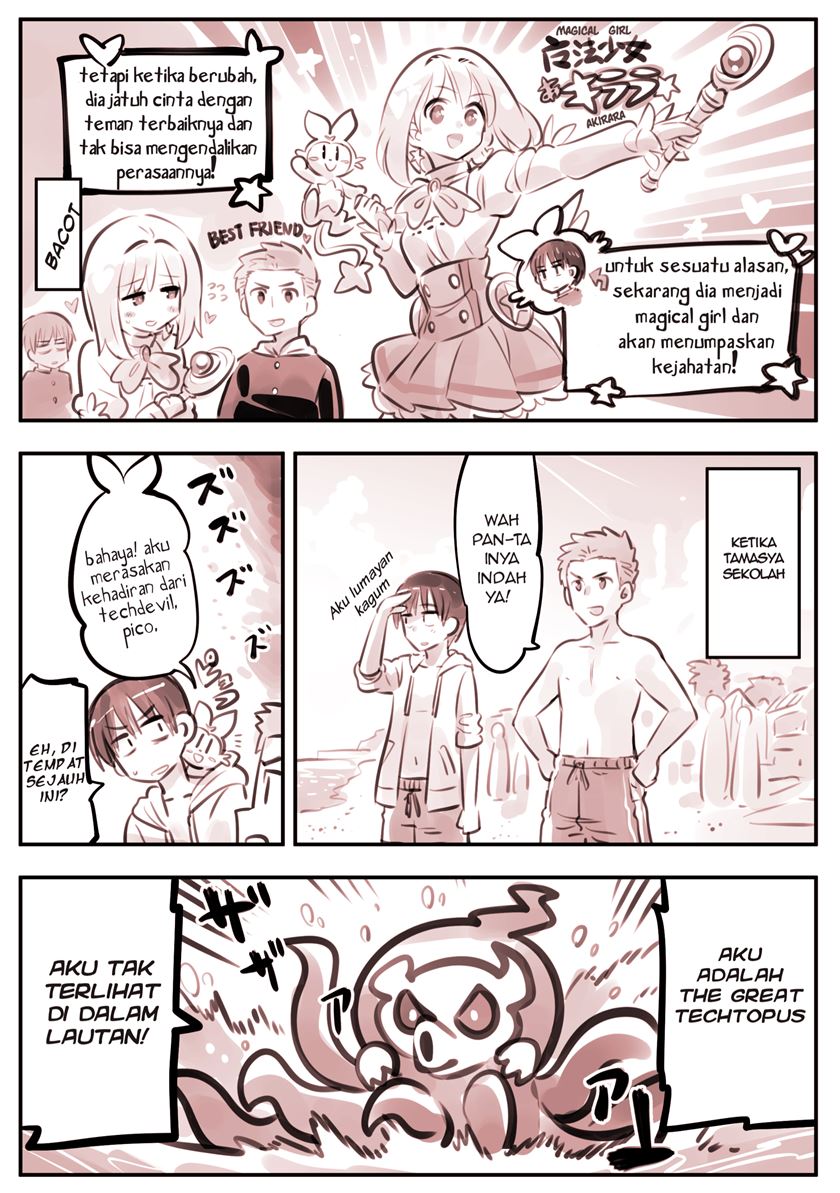 He is a Magical Girl (Nayameru kare wa mahou shoujo) Chapter 07 Gambar 1