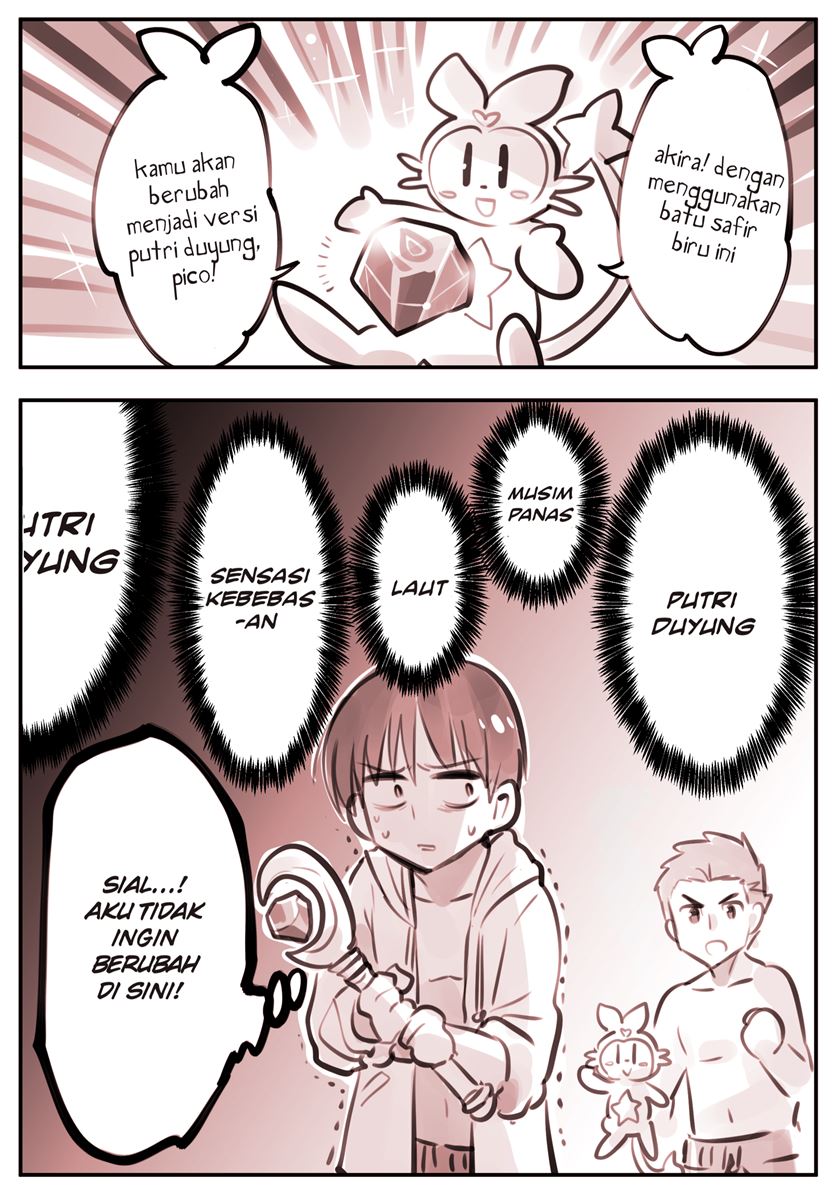 He is a Magical Girl (Nayameru kare wa mahou shoujo) Chapter 07 Gambar 2