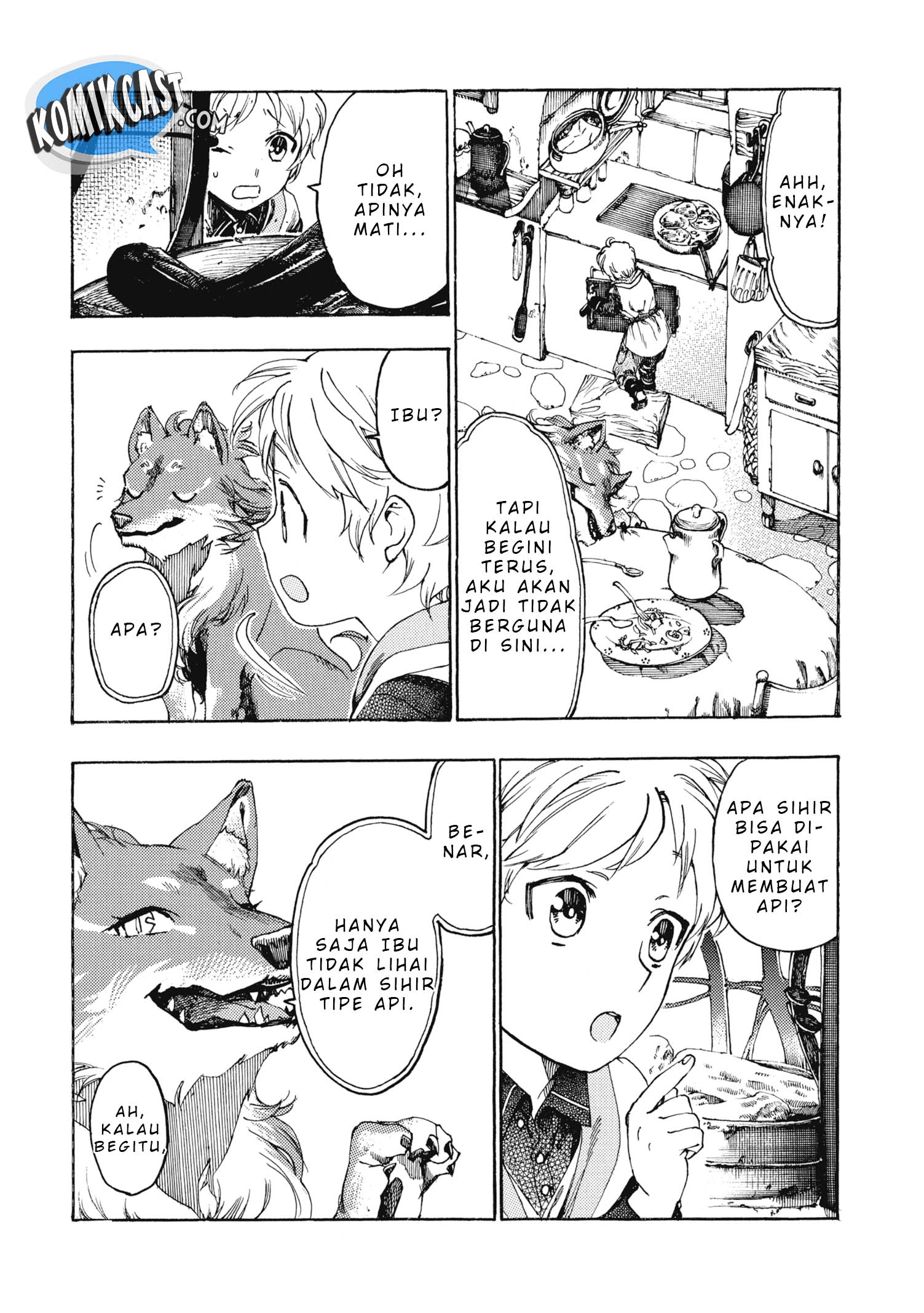 Heart-Warming Meals with Mother Fenrir Chapter 01 Gambar 40