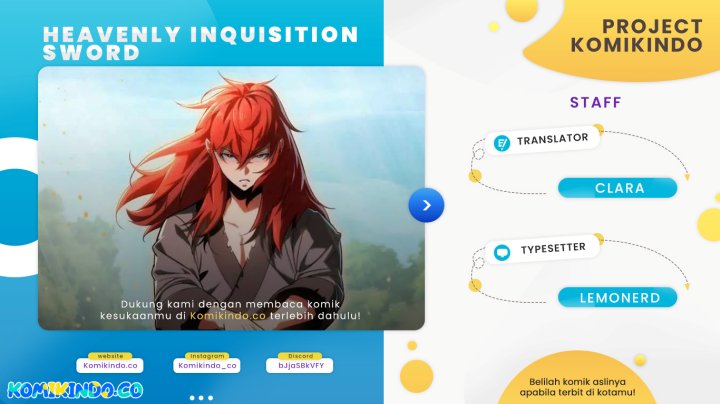 Heavenly Inquisition Sword Chapter 26 Gambar 1