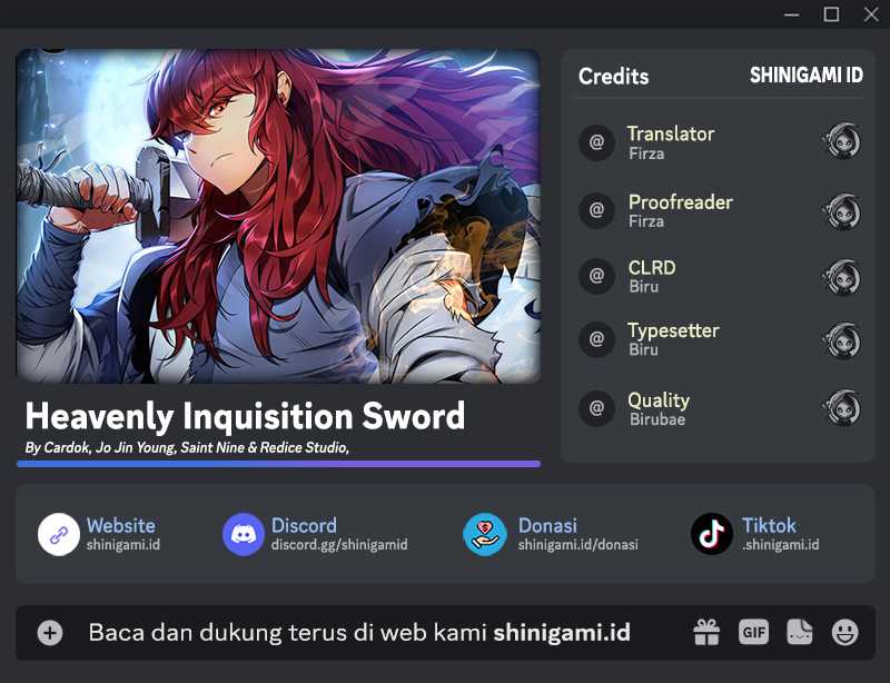 Heavenly Inquisition Sword Chapter 53 Gambar 1