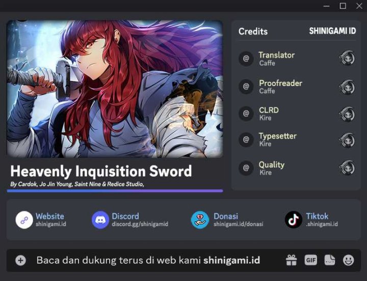 Heavenly Inquisition Sword Chapter 59 Gambar 1