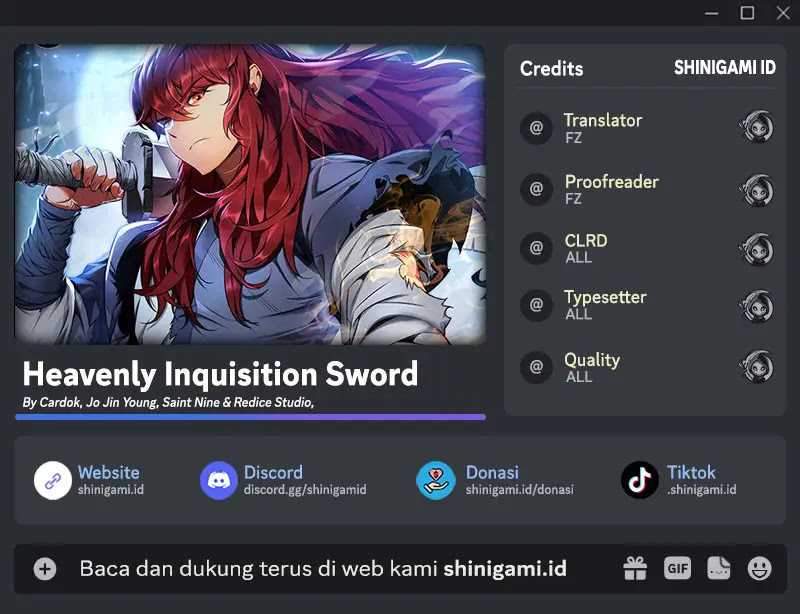 Heavenly Inquisition Sword Chapter 72 Gambar 1