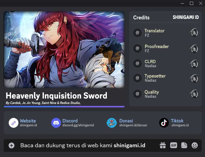 Heavenly Inquisition Sword Chapter 73 Gambar 1