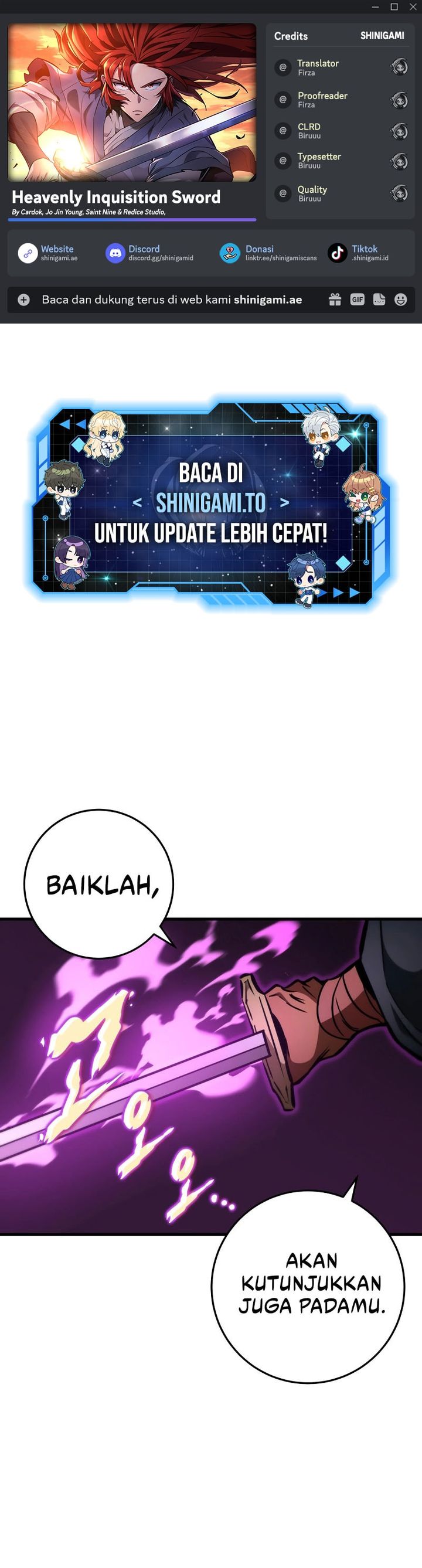 Heavenly Inquisition Sword Chapter 129 Gambar 1