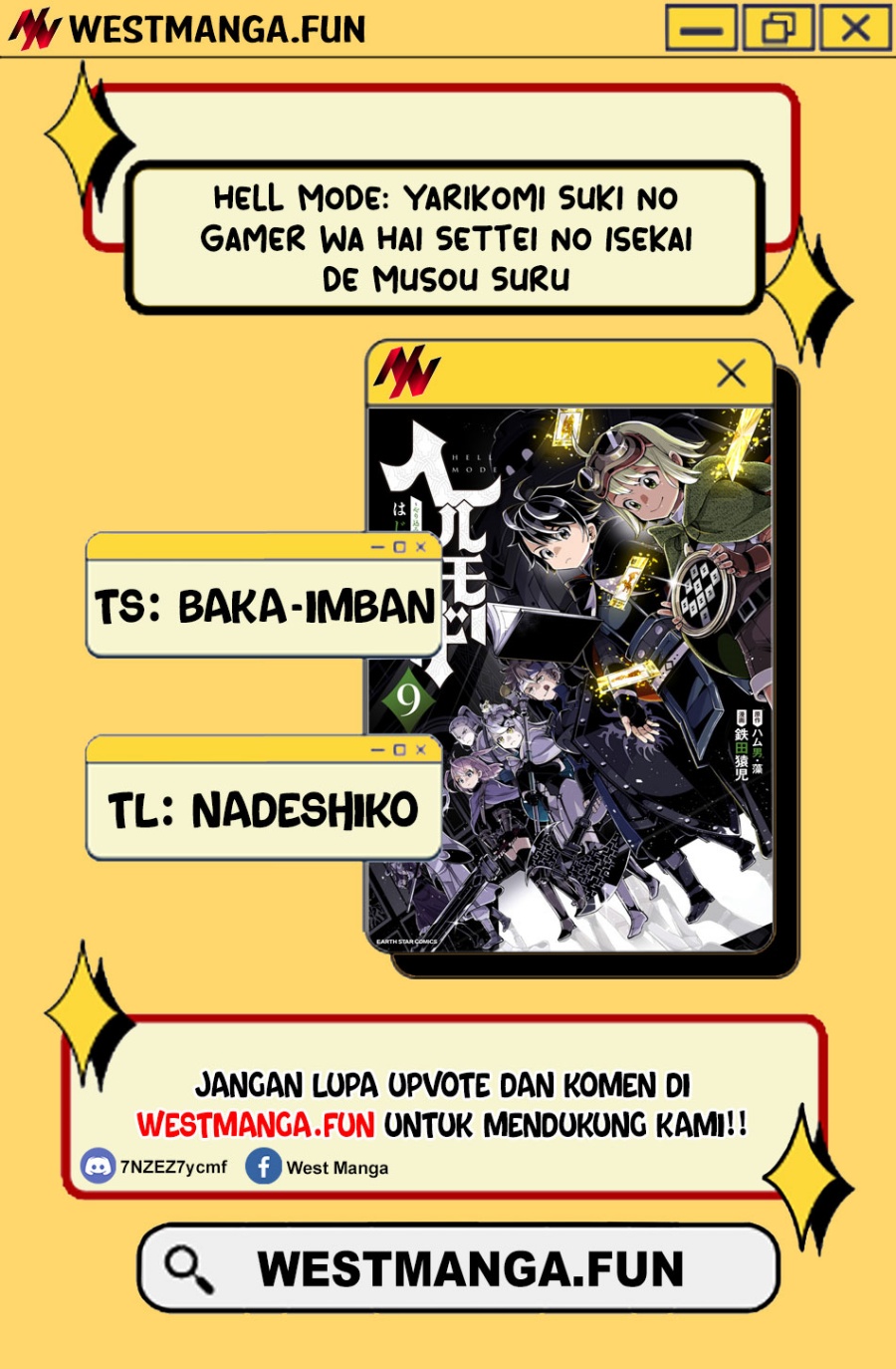 Hell Mode: Yarikomi Suki no Gamer wa Hai Settei no Isekai de Musou Suruw Chapter 73.2 Gambar 4