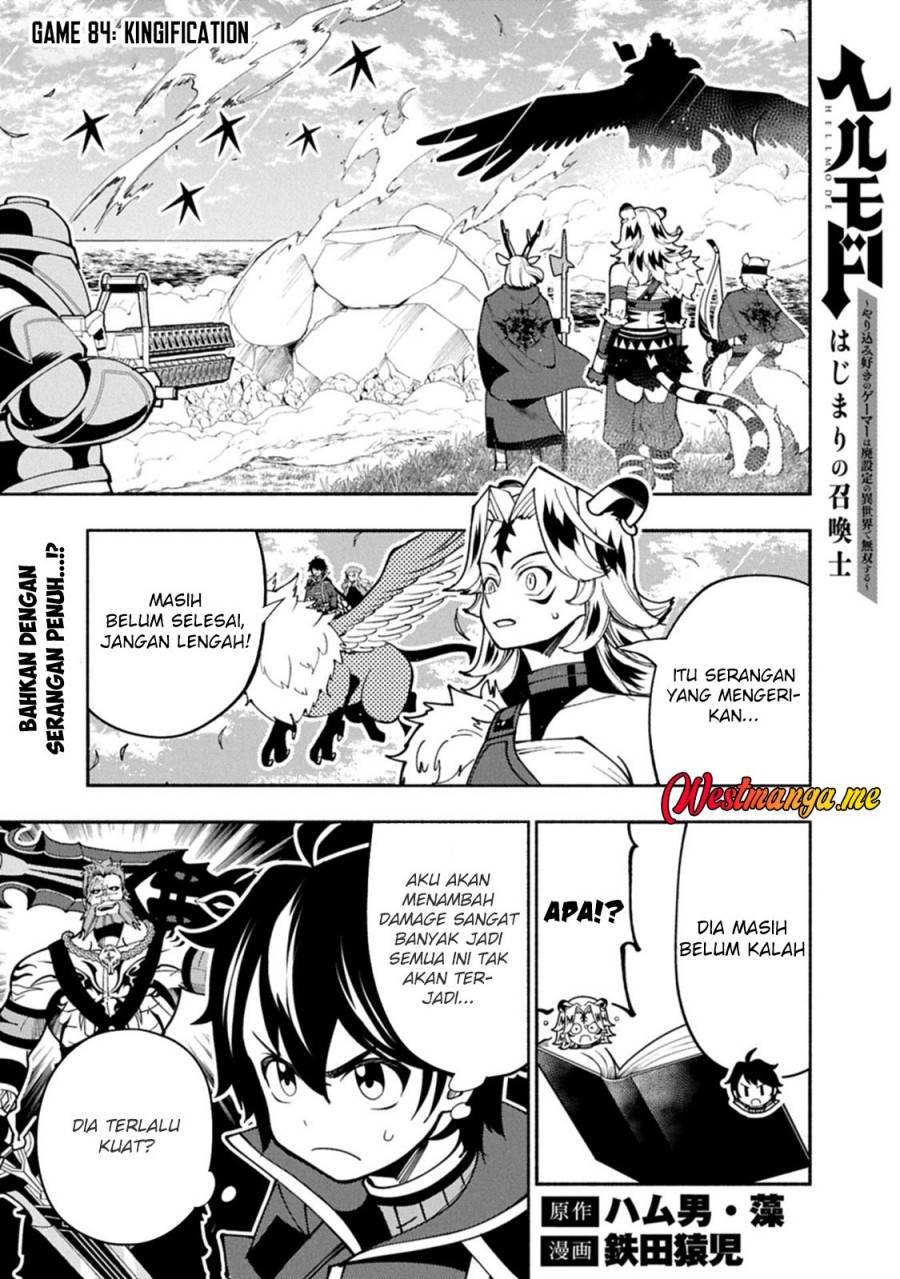Hell Mode: Yarikomi Suki no Gamer wa Hai Settei no Isekai de Musou Suruw Chapter 84 Gambar 3