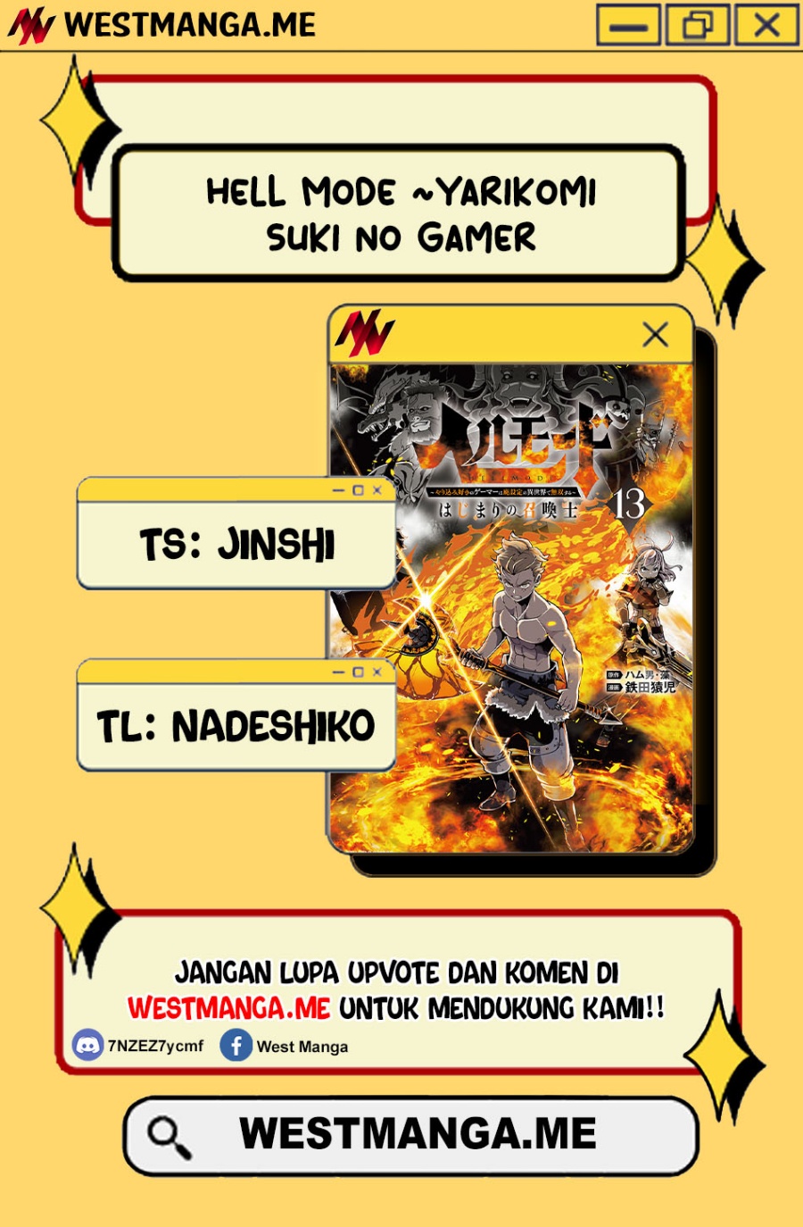 Hell Mode: Yarikomi Suki no Gamer wa Hai Settei no Isekai de Musou Suruw Chapter 90.2 Gambar 3