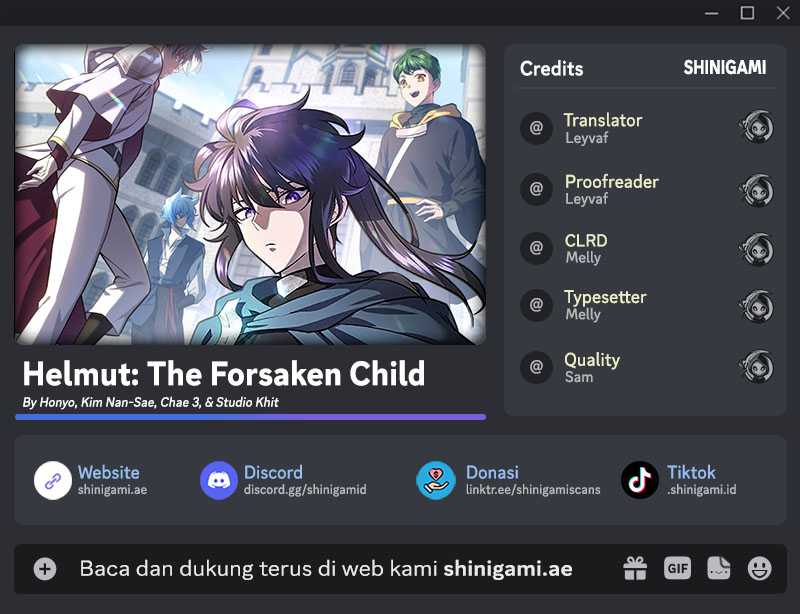 Helmut: The Forsaken Child Chapter 70 Gambar 1