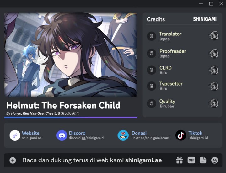 Helmut: The Forsaken Child Chapter 77 Gambar 1