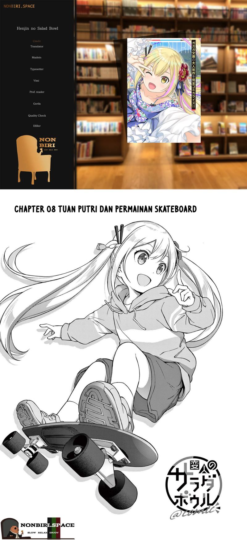 Henjin no Salad Bowl Chapter 08 Gambar 1