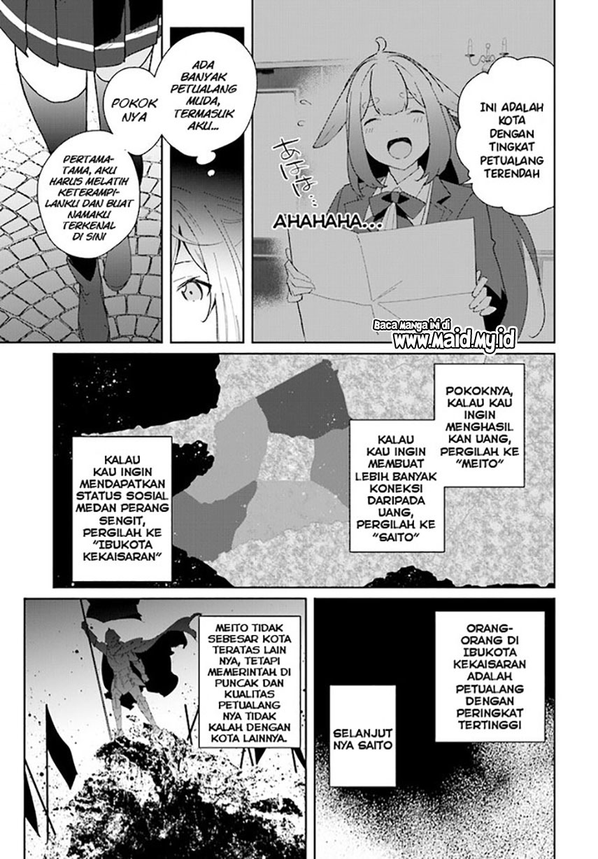 Henkyou Toshi no Ikuseisha Hajimari no Kaminari Hime Chapter 01.2 Gambar 7