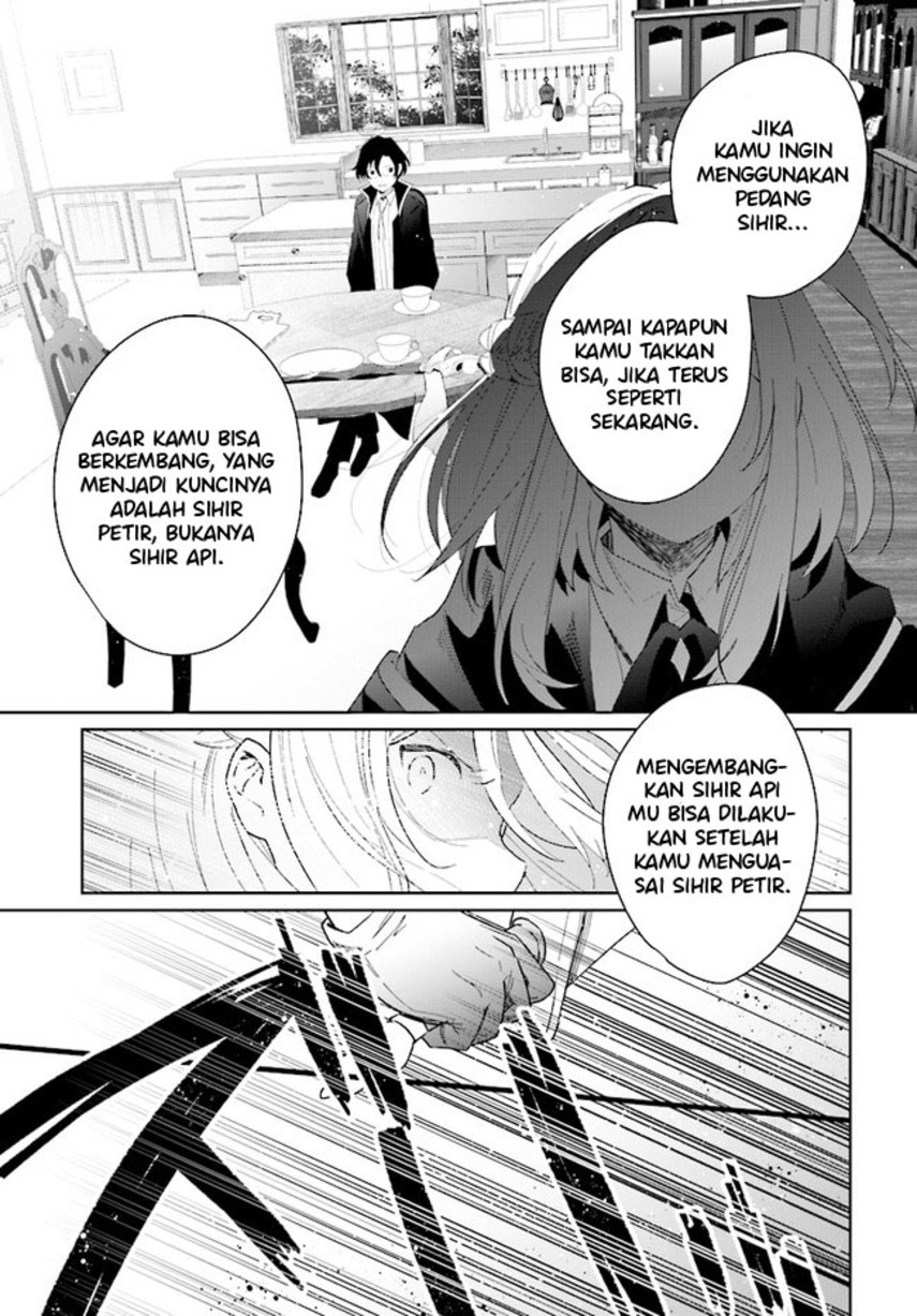 Henkyou Toshi no Ikuseisha Hajimari no Kaminari Hime Chapter 02.2 Gambar 4