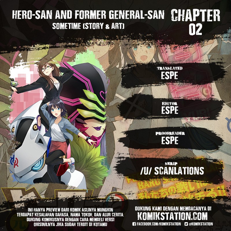 Hero-san and Former General-san Chapter 02 Gambar 1
