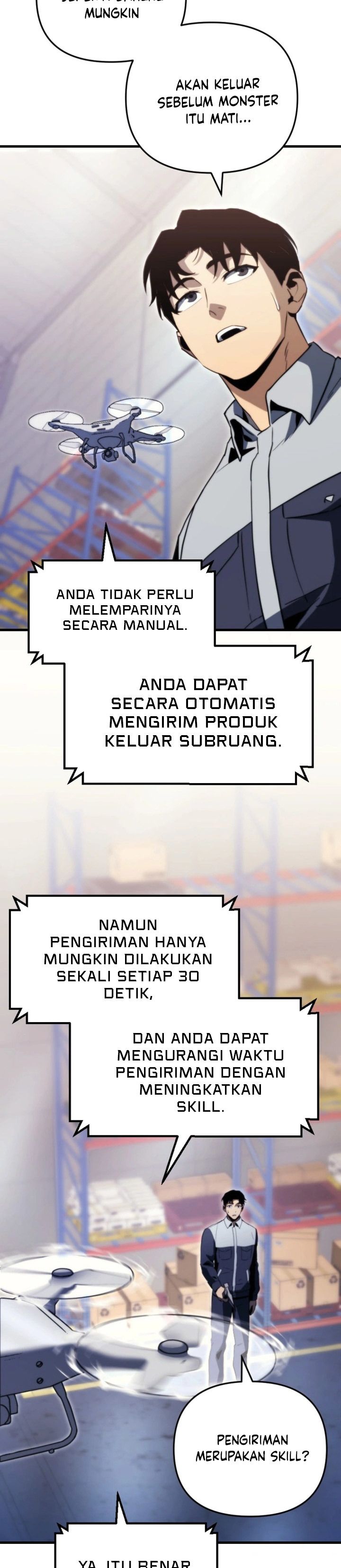 Hiding a Logistics Center in the Apocalypse Chapter 02 Gambar 34