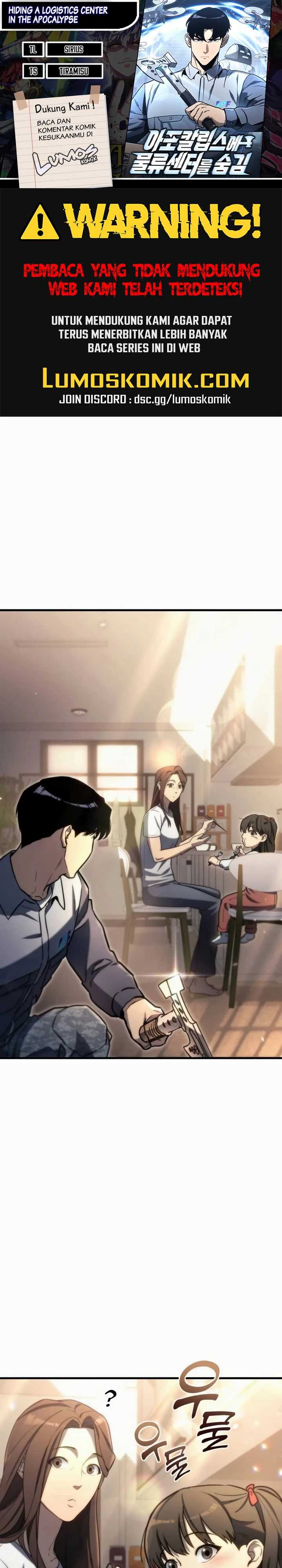 Hiding a Logistics Center in the Apocalypse Chapter 09 Gambar 1