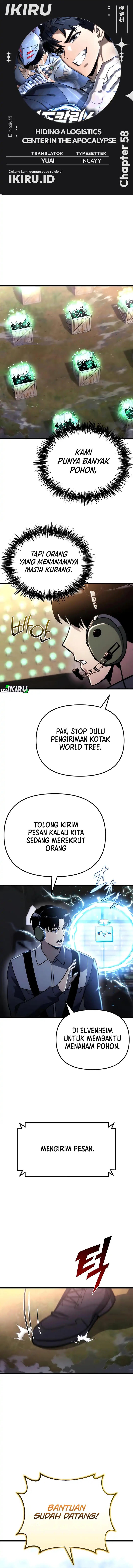 Hiding a Logistics Center in the Apocalypse Chapter 58 Gambar 1