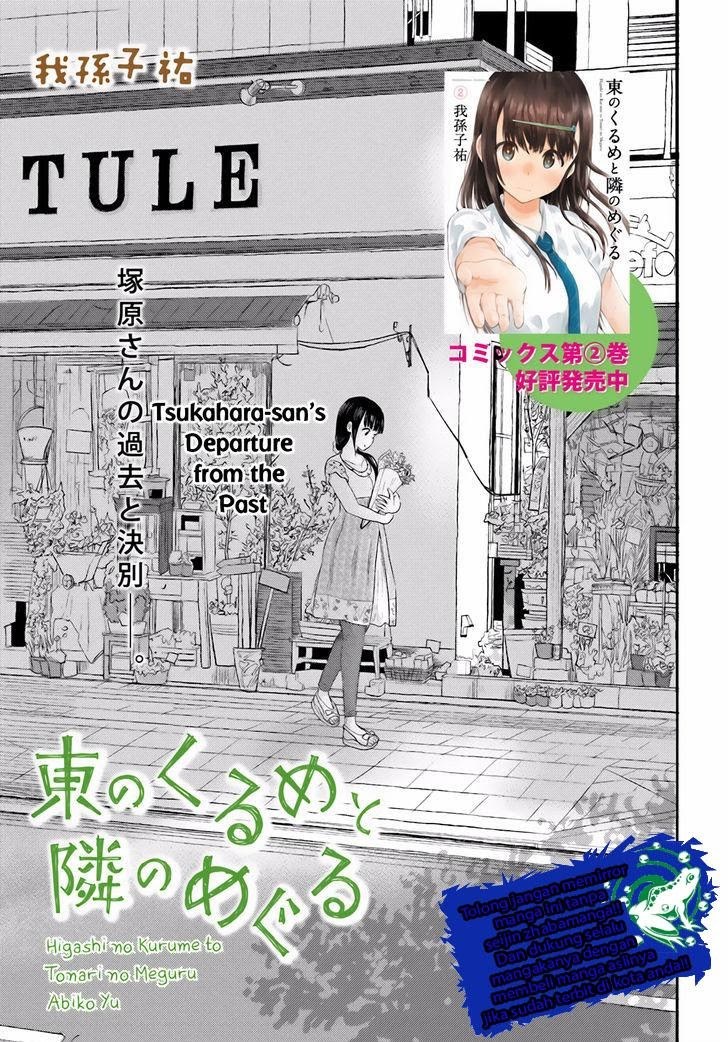 Higashi no Kurume to Tonari no Meguru Chapter 19 Gambar 1