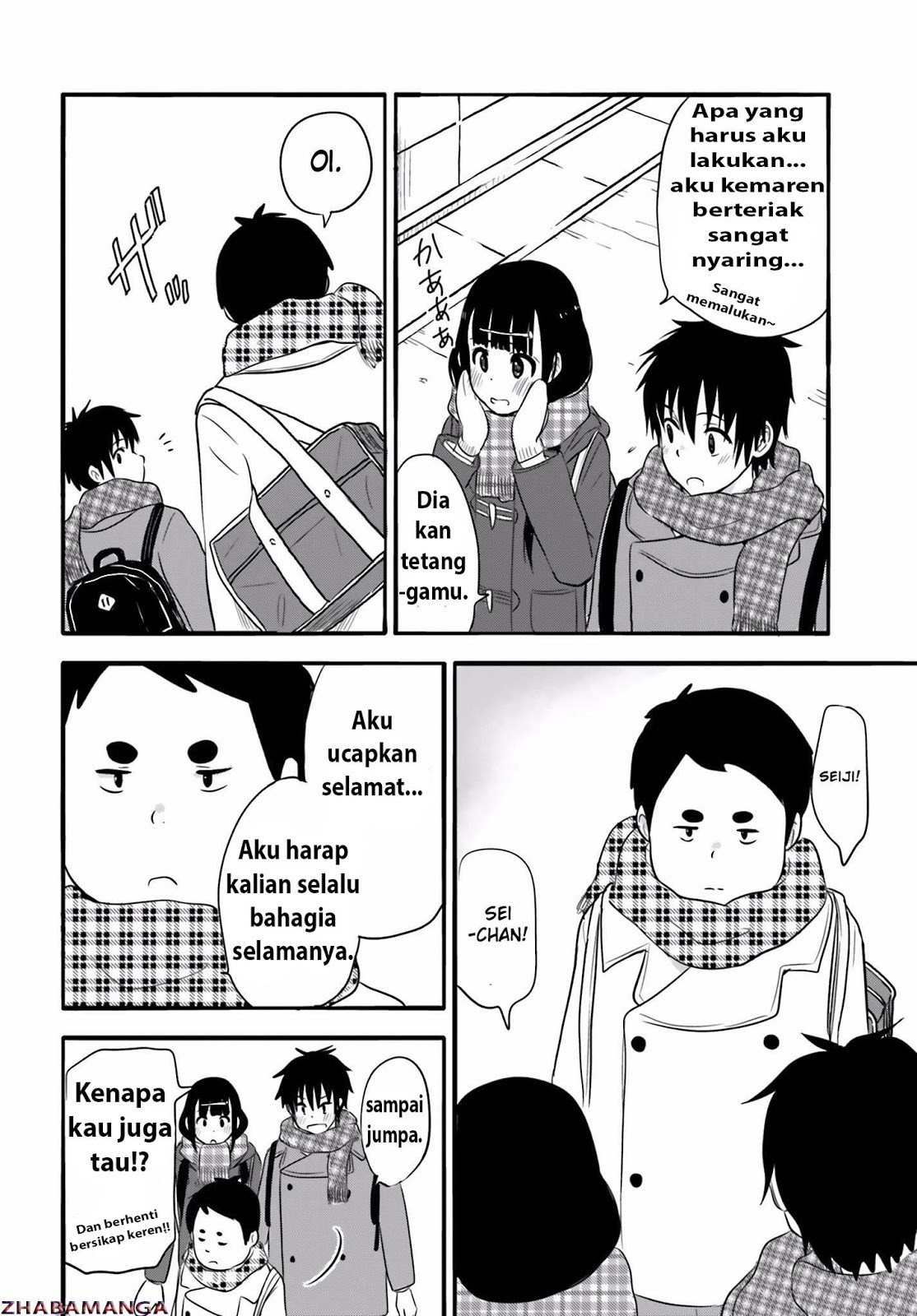 Higashi no Kurume to Tonari no Meguru Chapter 24 Gambar 8