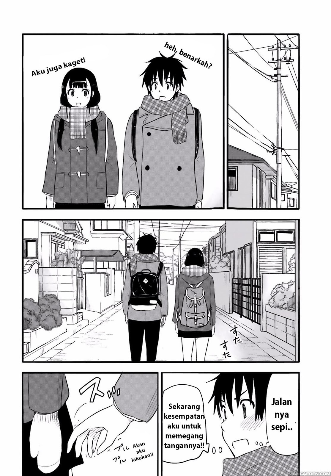 Higashi no Kurume to Tonari no Meguru Chapter 24 Gambar 12